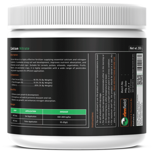 Calcium Nitrate – Fast-Acting Nitrogen Fertilizer (250g) - Image 2