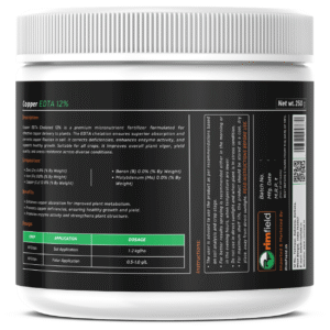 Copper EDTA 12% – Vital Micronutrient for Crops (250g)