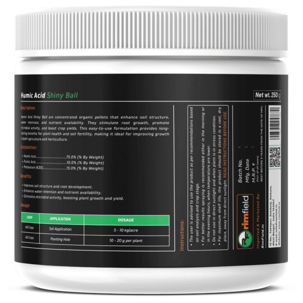 Humic Acid Fertilizer Shiny Ball – Root Booster (250g) - Image 2
